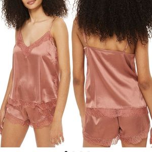 TOPSHOP Satin Sleep Set